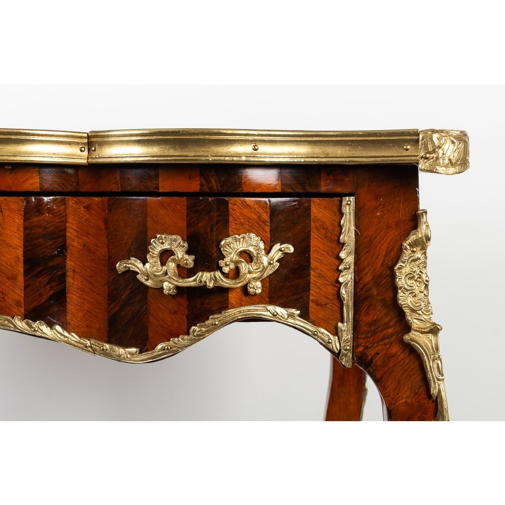 Table à écrire en Palissandre et Bois de Rose époque Napoléon III vers 1850-1870 | Biron 