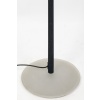 Rare Lampadaire Vintage en Fer Forgé et Opaline, Design Sculptural Italien des Années 1960 | Biron 