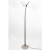 Rare Lampadaire Vintage en Fer Forgé et Opaline, Design Sculptural Italien des Années 1960 | Biron 