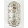 Ensemble de 3 Appliques « Séville » Lalique en Cristal | 1947 | Éclairage de Luxe| Design Élégant | Biron 