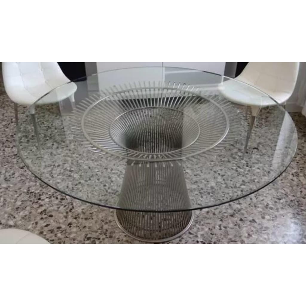 Warren Platner créateur & Éditeur Knoll International table dessus bois 3716T | Biron 