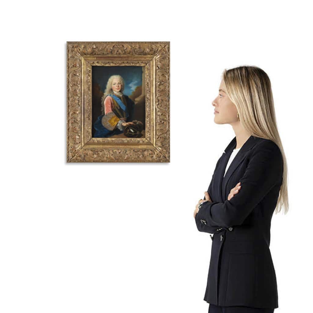 Portrait de Fernand VI d’Espagne (1713 – 1759) – Ecole française du XVIIIe siècle | Biron 