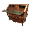 Commode Bordelaise dite scriban en noyer et acajou époque Louis XV | Biron 