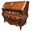 Commode Bordelaise dite scriban en noyer et acajou époque Louis XV | Biron 