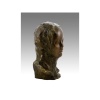 Sculpture d’un buste féminin en bronze patiné, Art contemporain, XXIème siècle. | Biron 