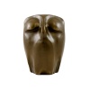 Sculpture en bronze patiné représentant un hibou, Art contemporain, XXIème siècle. | Biron 