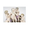 Sculpture, groupe en porcelaine de Meissen, XIXème siècle, époque Napoléon III. | Biron 