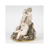 Sculpture, groupe en porcelaine de Meissen, XIXème siècle, époque Napoléon III. | Biron 