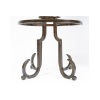 Suite de 7 tabourets en fer forgé et tapisserie, XXème siècle, 1950-1960. | Biron 