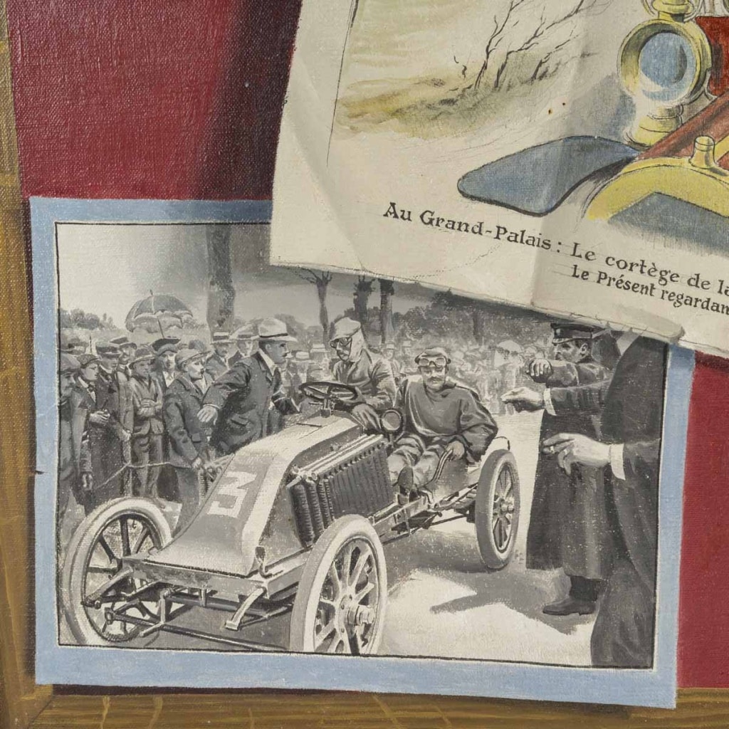 Roger Burlet Viennay (1903-1997 ) Un Trompe-L’oeil Automobile | Biron 