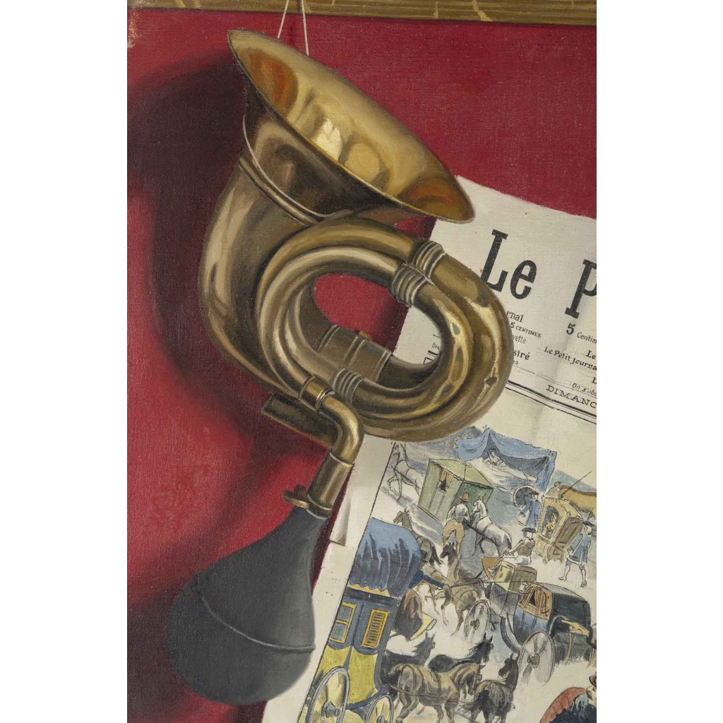 Roger Burlet Viennay (1903-1997 ) Un Trompe-L’oeil Automobile | Biron 
