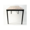Table basse de Roger Capron des années 1970, céramique et métal. | Biron 