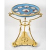 Guéridon En Bronze Doré Et Porcelaine De Sèvres, Style Louis XVI | Biron 