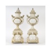 Paire de vases en biscuit et porcelaine – Époque XIXe siècle | Biron 