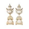 Paire de vases en biscuit et porcelaine – Époque XIXe siècle | Biron 