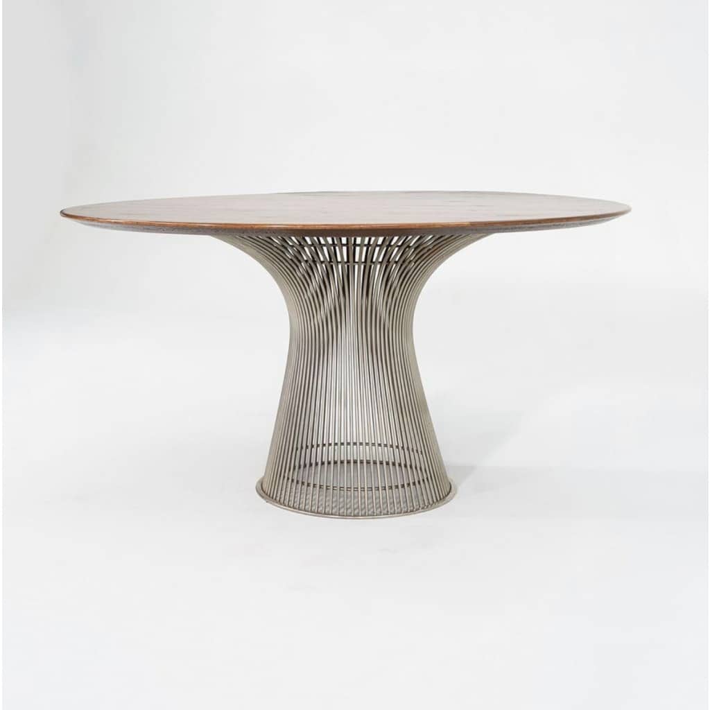 Warren Platner créateur & Éditeur Knoll International table dessus bois 3716T | Biron 