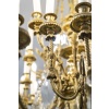 Grand lustre en bronze doré | Biron 