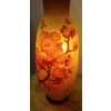 Émile Gallé (1846-1904) « Fleurs de Pommier » Vase en verre soufflé-moulé circa 1905 | Biron 