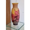 Émile Gallé (1846-1904) « Fleurs de Pommier » Vase en verre soufflé-moulé circa 1905 | Biron 