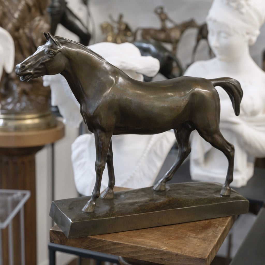 Sculpture – Le Cheval Libre , Alfredo Biagini (1886 – 1952) – Bronze | Biron 
