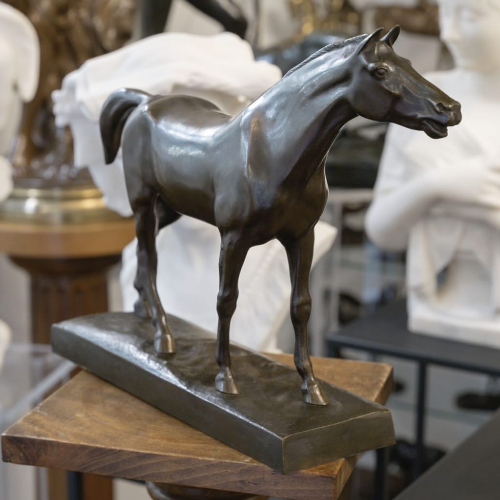 Sculpture – Le Cheval Libre , Alfredo Biagini (1886 – 1952) – Bronze | Biron 