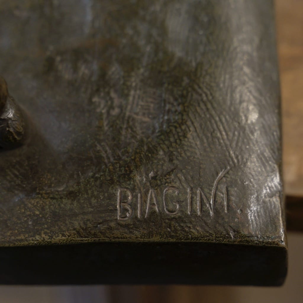 Sculpture – Le Cheval Libre , Alfredo Biagini (1886 – 1952) – Bronze | Biron 