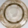 Vase "Bordure Epines" verre blanc patiné sépia de René LALIQUE 