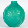 Vase « Espalion » verre vert jade de René LALIQUE | Biron 