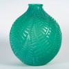 Vase « Espalion » verre vert jade de René LALIQUE | Biron 
