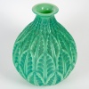 Vase « Malesherbes » verre vert jade patiné vert de René LALIQUE | Biron 