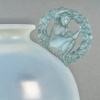 Vase "Ronsard" verre opalescent patiné bleu de René LALIQUE 