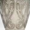 Vase « Lézards et Bluets » verre blanc patiné sépia de René LALIQUE | Biron 