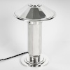 Lampe de Table argent massif et marbre de Jean E. PUIFORCAT | Biron 