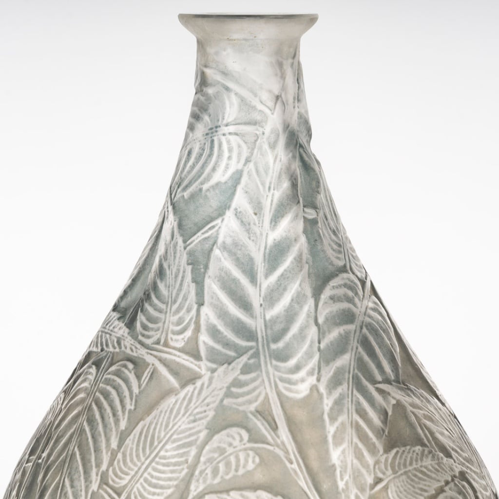 René LALIQUE -1923- Vase « SAUGE » | Biron 