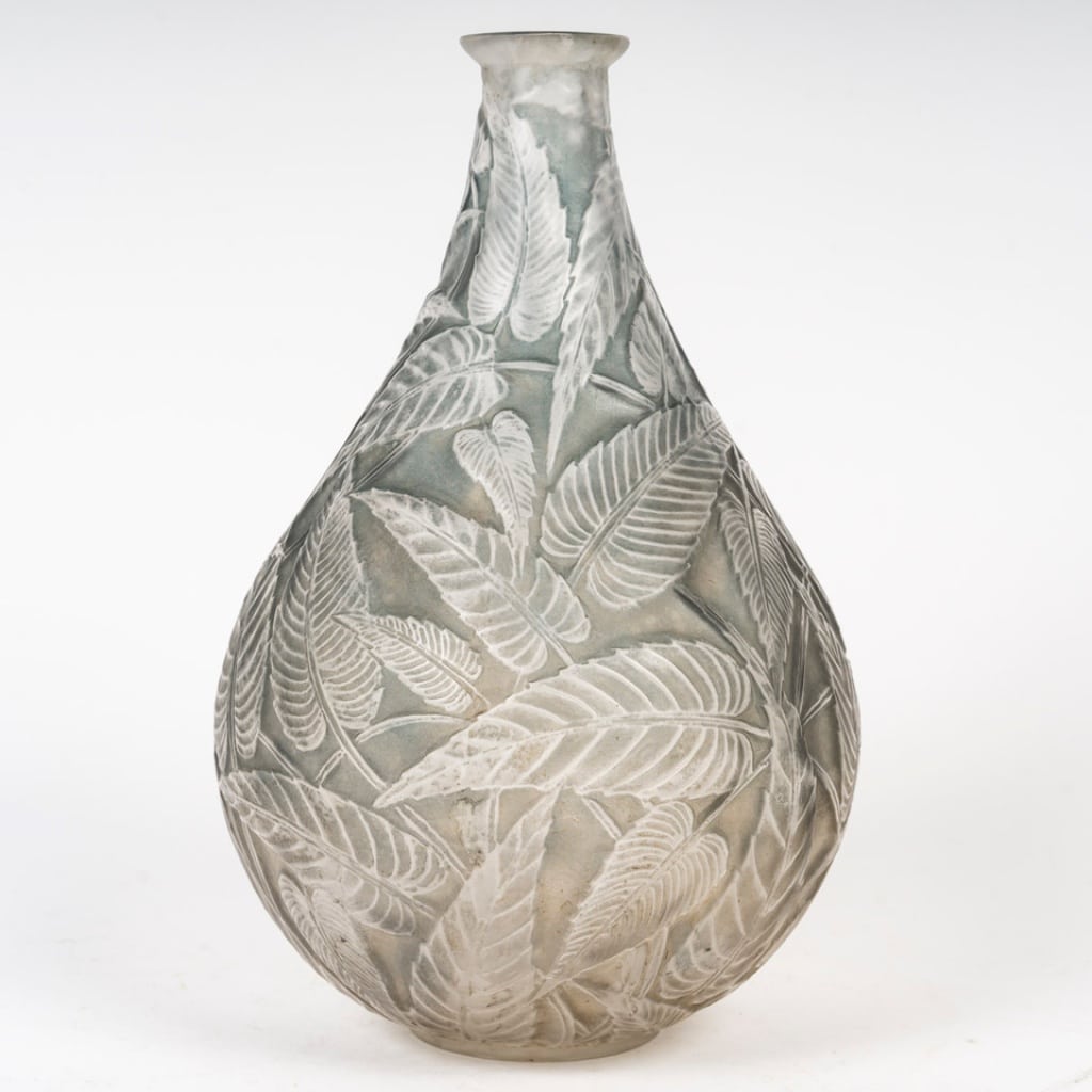 René LALIQUE -1923- Vase « SAUGE » | Biron 