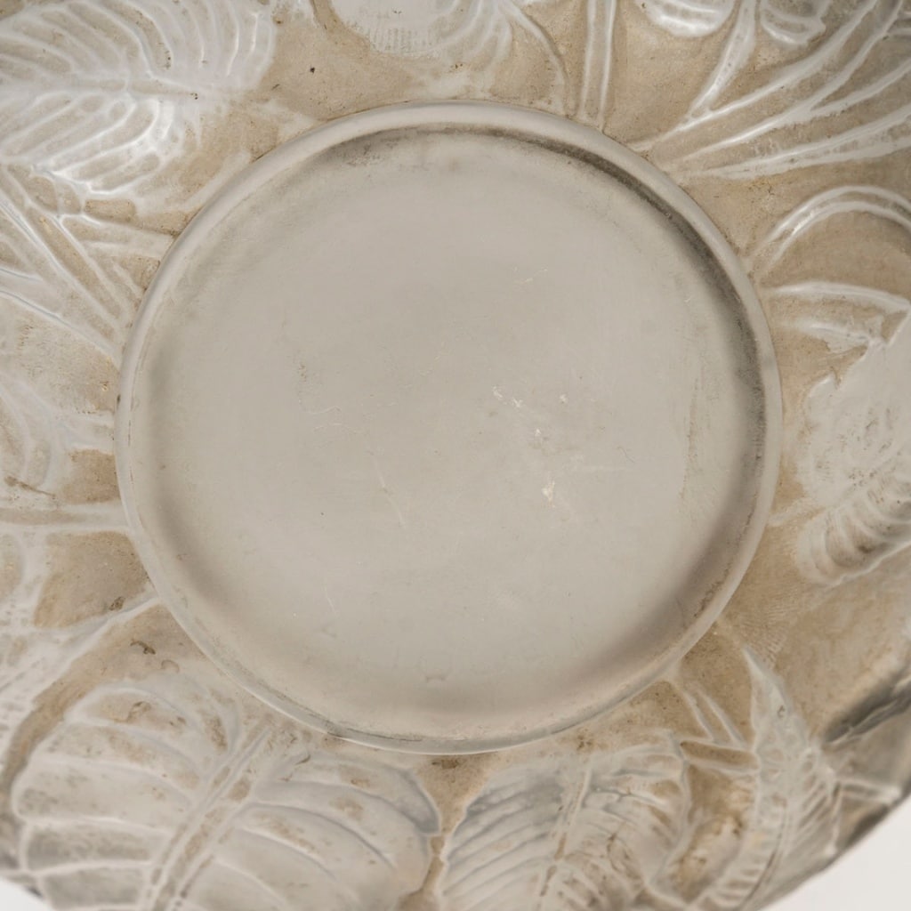 René LALIQUE -1923- Vase « SAUGE » | Biron 