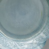Vase "Domrémy" verre opalescent patiné bleu de René LALIQUE 