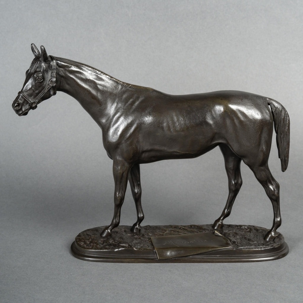 Sculpture – Mondaine , Jument Par Pierre Lenordez (1815 – 1892) – Bronze | Biron 