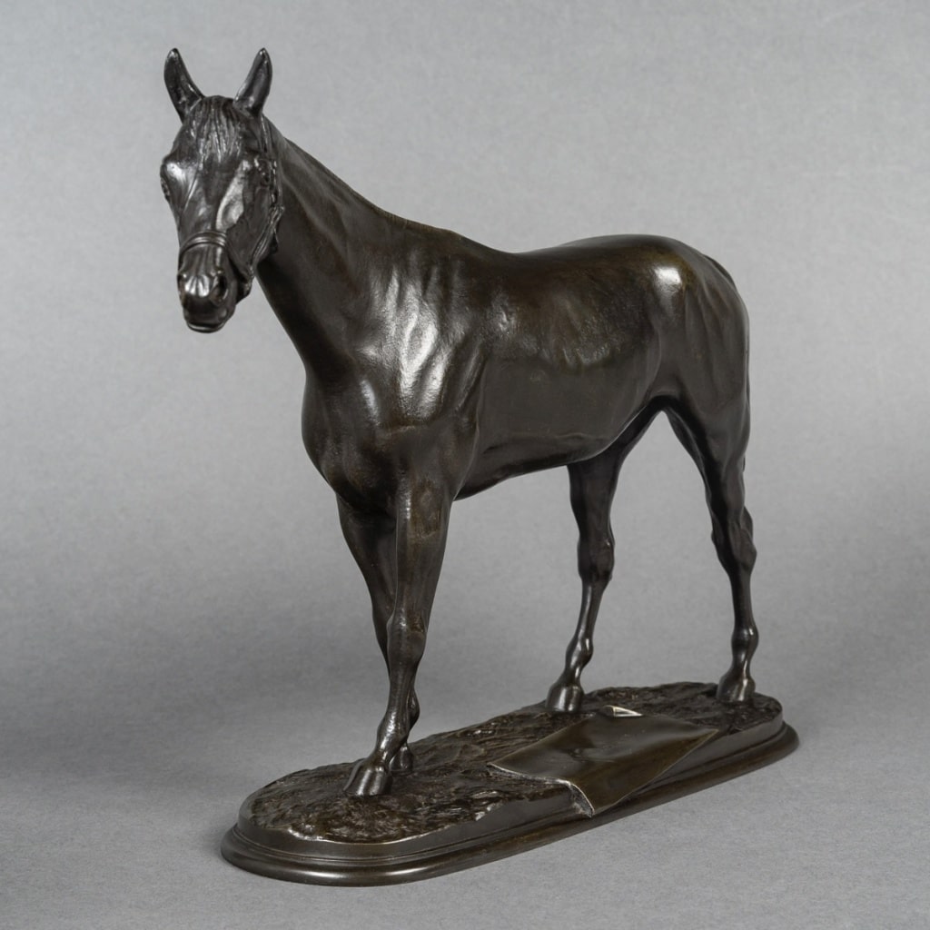 Sculpture – Mondaine , Jument Par Pierre Lenordez (1815 – 1892) – Bronze | Biron 