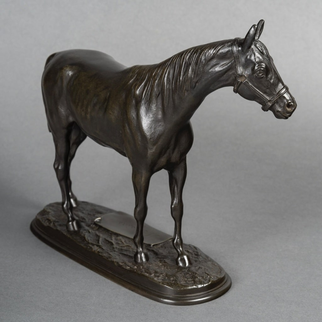 Sculpture – Mondaine , Jument Par Pierre Lenordez (1815 – 1892) – Bronze | Biron 
