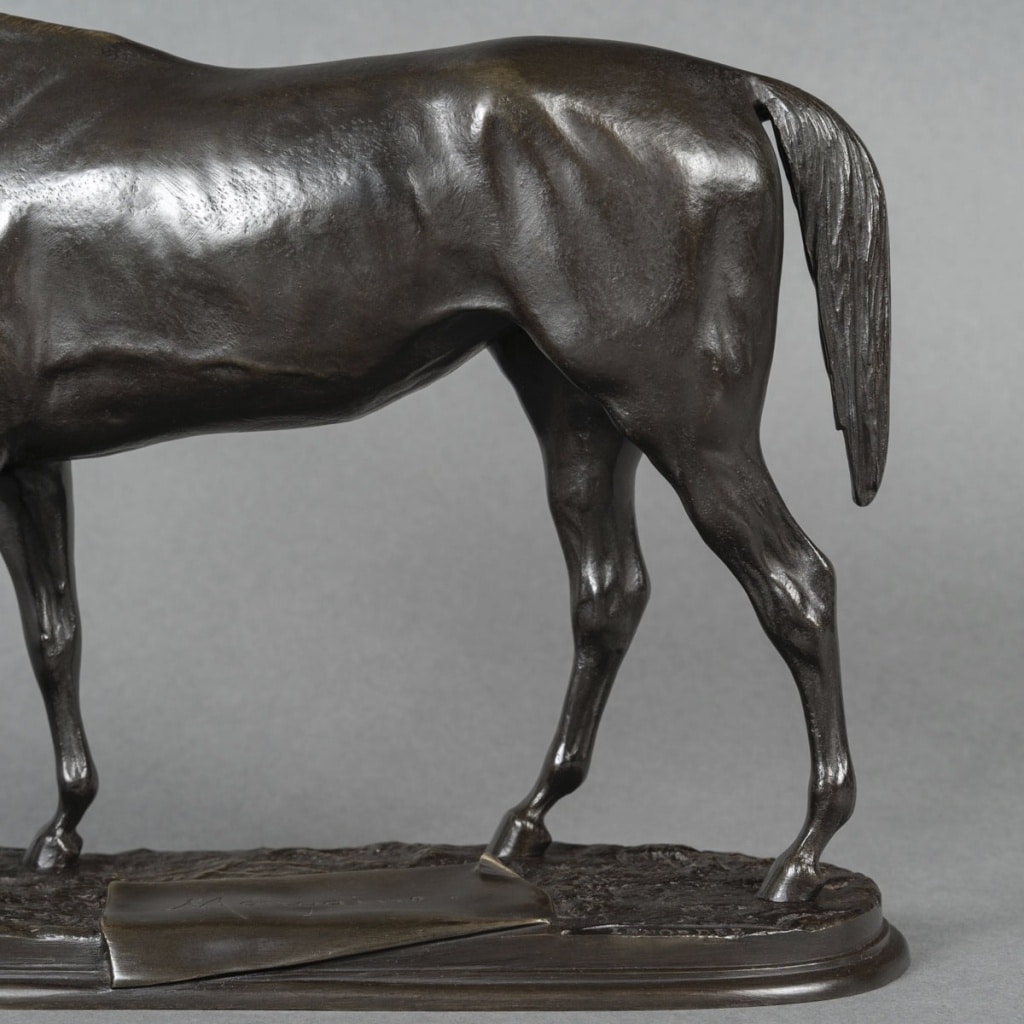Sculpture – Mondaine , Jument Par Pierre Lenordez (1815 – 1892) – Bronze | Biron 