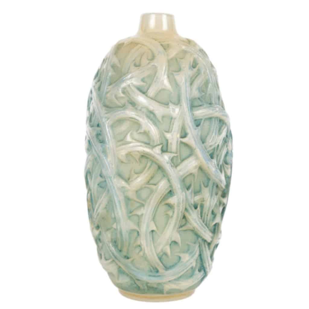 René Lalique -1921- Vase Ronces Opalescent | Biron 