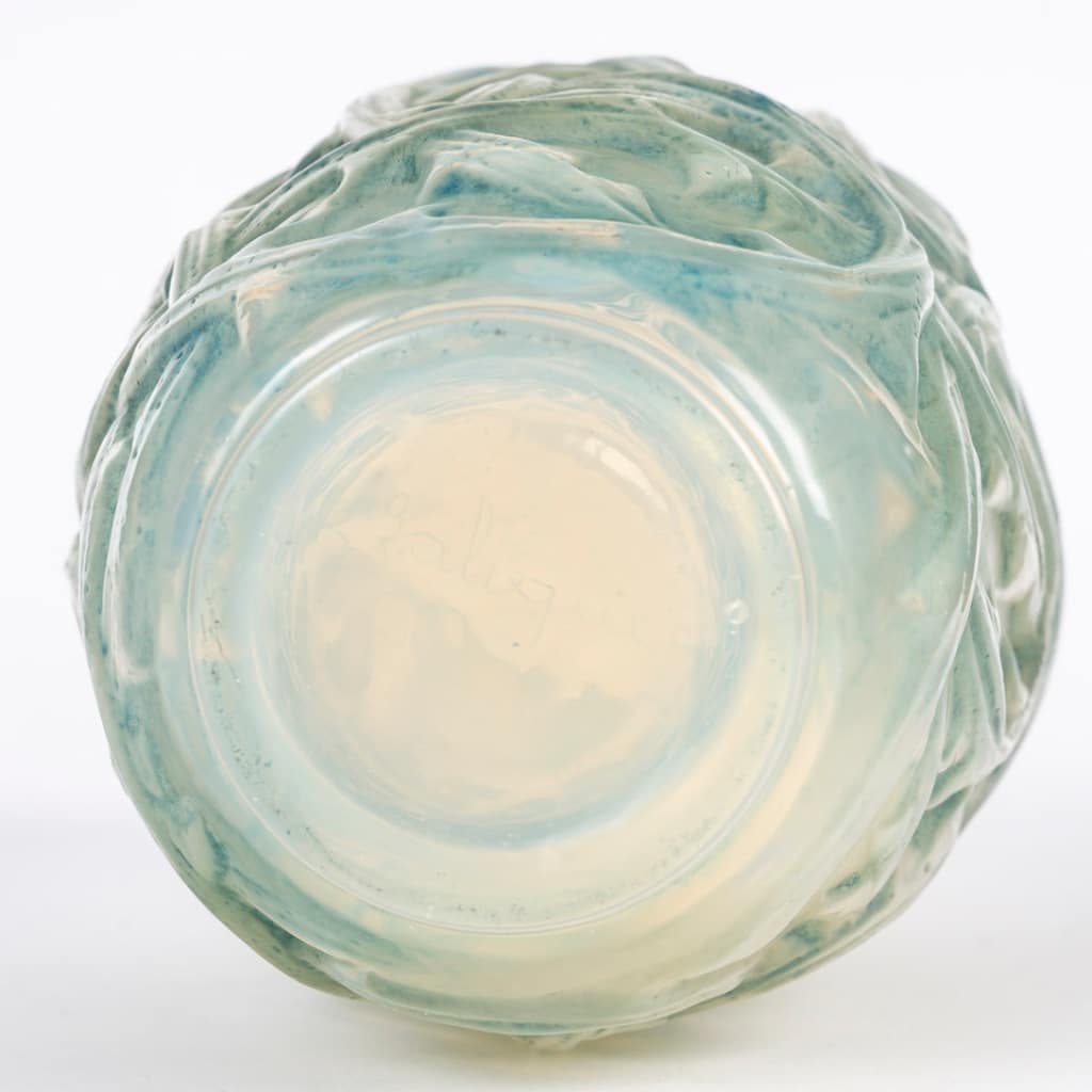 René Lalique -1921- Vase Ronces Opalescent | Biron 