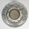 Vase « Monnaie Du Pape » verre blanc patiné bleu de René LALIQUE | Biron 