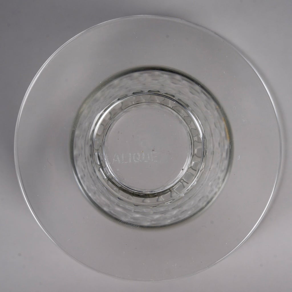 Service « Bourgueil’ cristal blanc de LALIQUE – 48 Pièces | Biron 