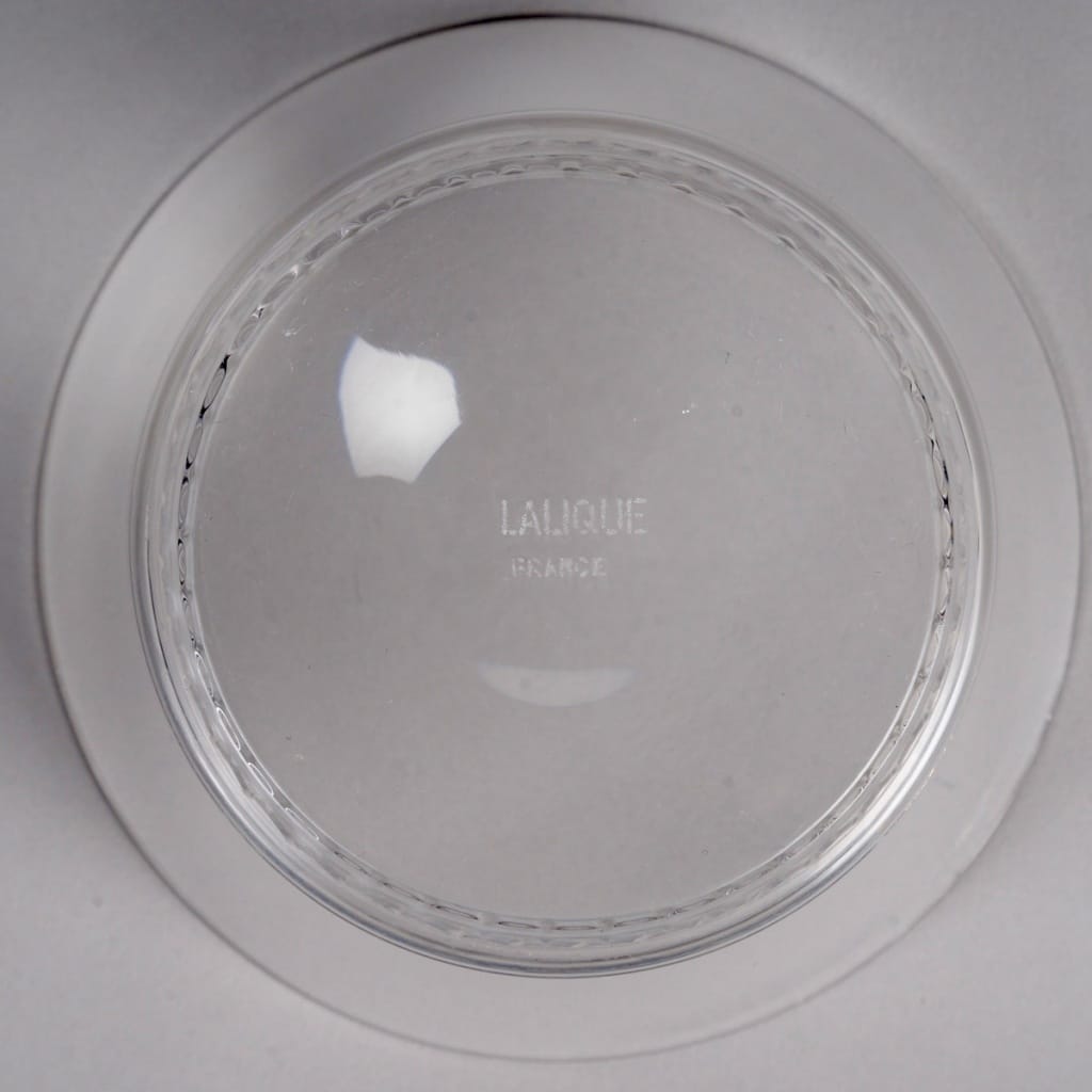 Service « Bourgueil’ cristal blanc de LALIQUE – 48 Pièces | Biron 