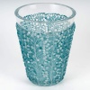 “Saint Tropez” vase in white glass with blue patina by René LALIQUE | Biron