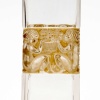 Flacon « 5 Fleurs » verre blanc patiné sépia de René LALIQUE pour Forvil | Biron 