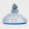 Flacon « Au Cœur des Calices » verre bleu ciel patiné gris de René LALIQUE pour Coty | Biron 