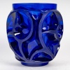 Vase « Tourbillons » cristal bleu de LALIQUE | Biron 